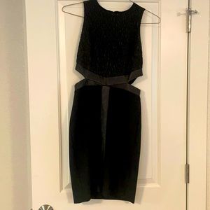 Nicole Miller cocktail dress with cut outs